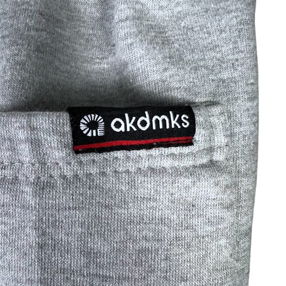 Y2K Vintage Akademiks Mens Light Gray Jogger Sweatpants - Size Small - Picture 4 of 8
